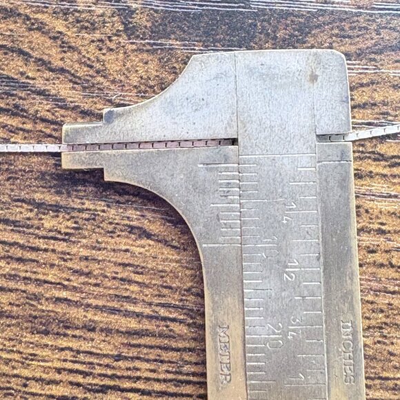 VTG Sterling Silver 925 Pink Mother of Pearl Pendant Necklace Size 29" Length - Picture 11 of 14